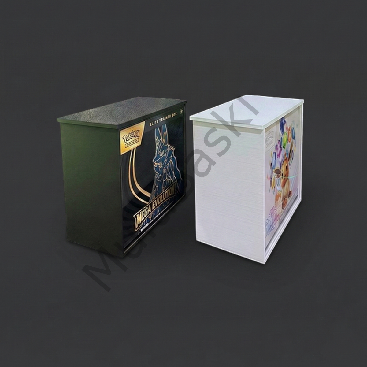 Pokémon TCG Elite Trainer Box (ETB) Sergileme ve Koruma Kutusu (Koruyucu Kılıf)