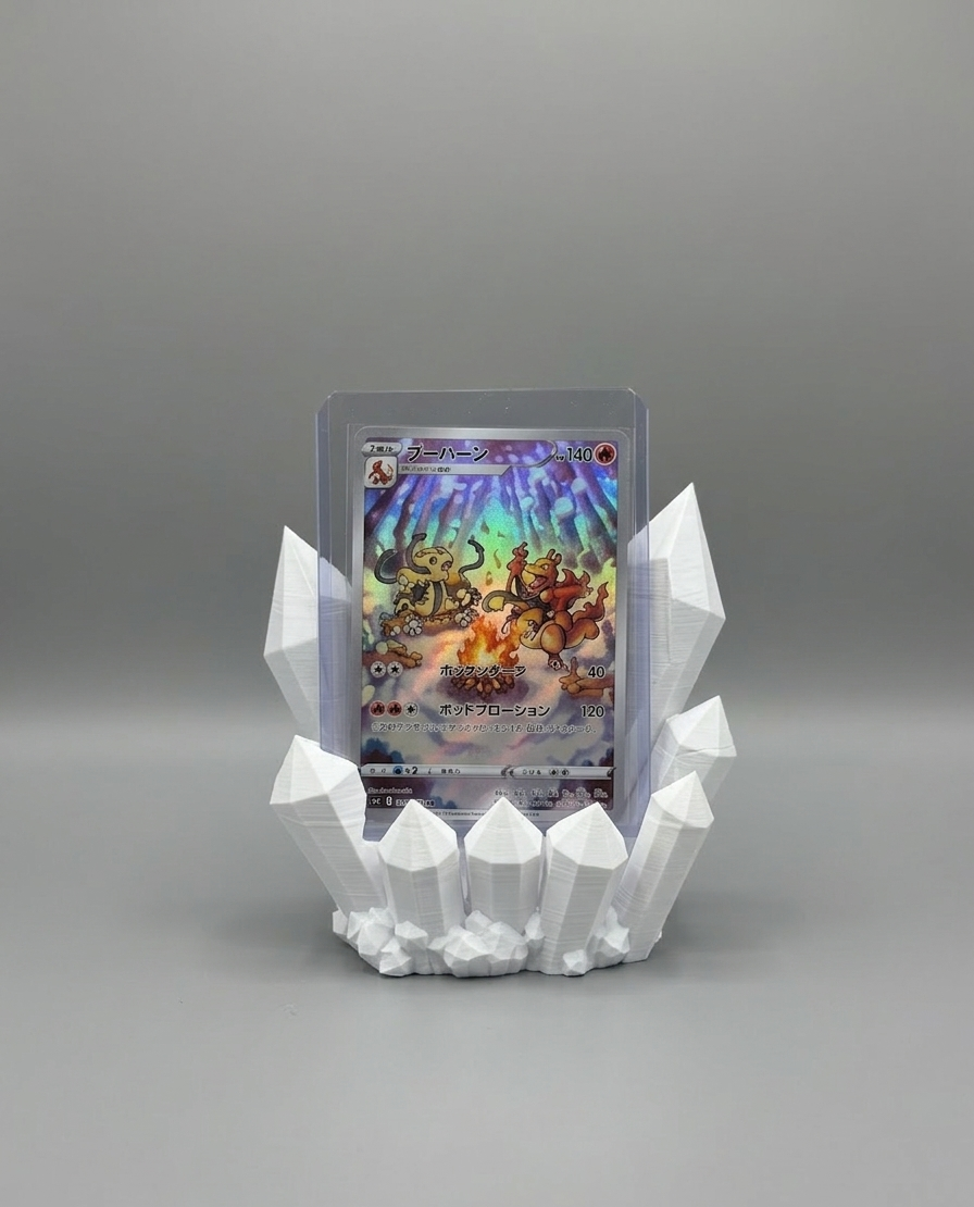 3D Kristal Kart Sergileme Standı